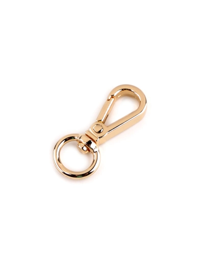 Fém forgó karabiner 9 mm-es lyuk - 1 db. | Mimib