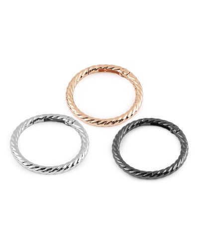 Dísz karabiner karika Ø38 mm - 1 db. | Mimib