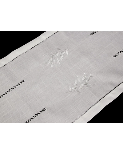 Behúň / obrus textilný vyšívaný 40x160 cm - 1 ks