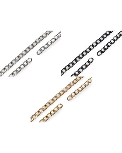 Lapos lánc, szélessége 13 mm, folyóméteres - 1 m | Mimib