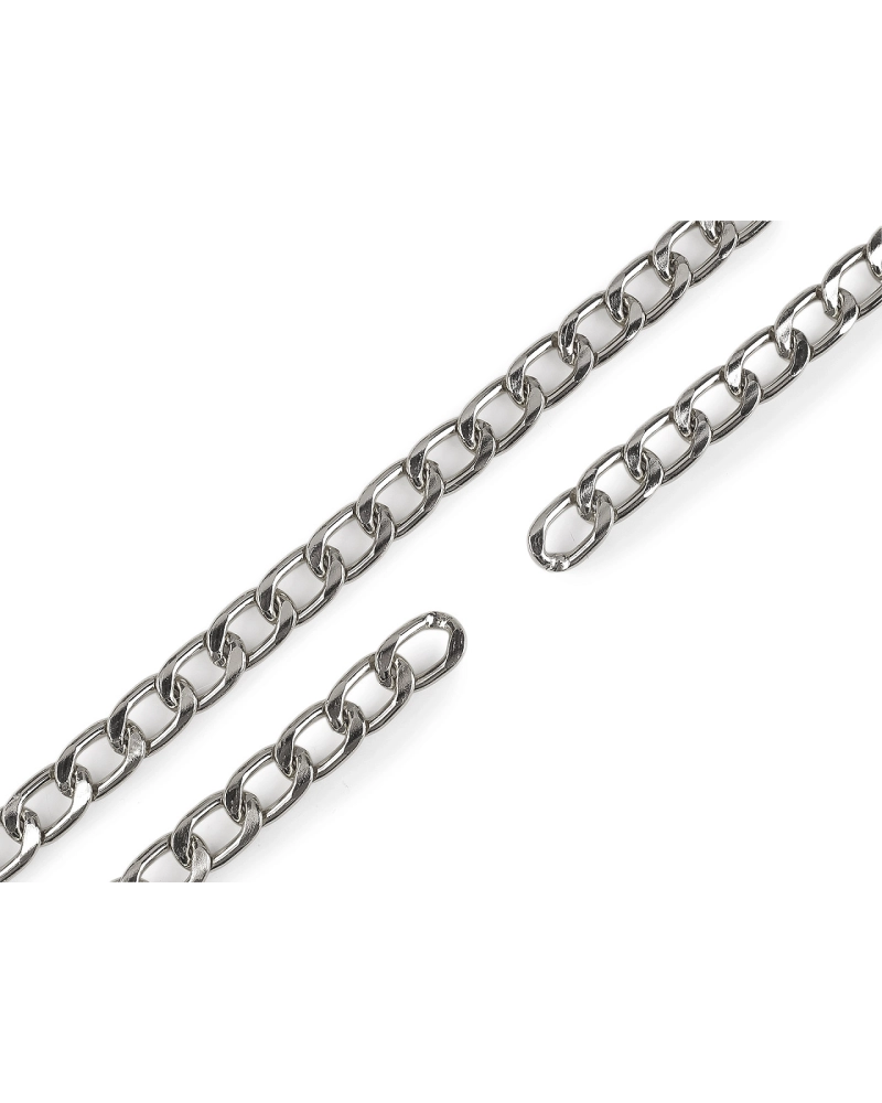 Lapos lánc, szélessége 13 mm, folyóméteres - 1 m | Mimib