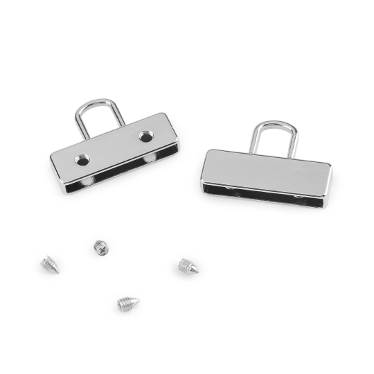 Fém heveder végzár széles 25 mm - 2 db. | Mimib