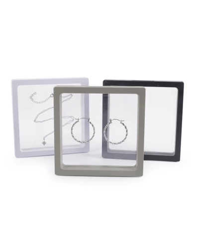 Doboz átlátszó fóliával csodálat ajándékcsomagoláshoz 11x11 cm - 1 db. | Mimib