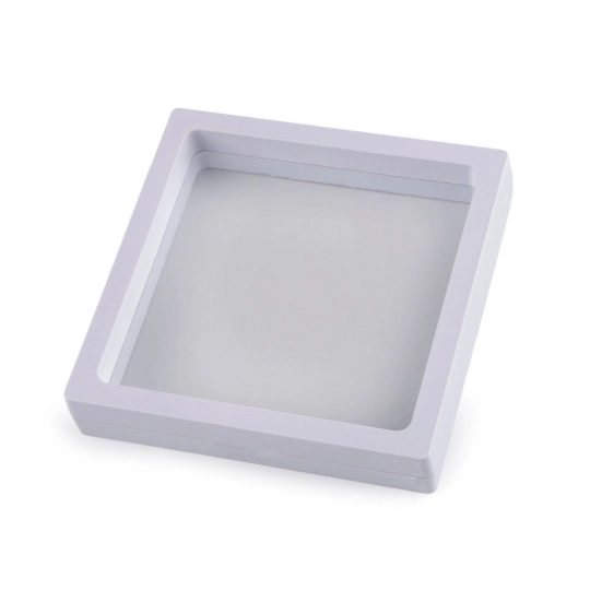 Doboz átlátszó fóliával csodálat ajándékcsomagoláshoz 11x11 cm - 1 db. | Mimib