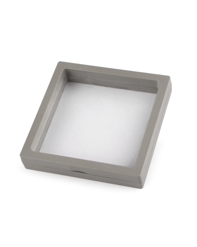 Doboz átlátszó fóliával csodálat ajándékcsomagoláshoz 11x11 cm - 1 db. | Mimib