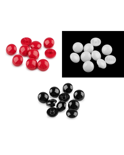 Színes gomb mérete 15 mm pitykegomb - 10 db. | Mimib