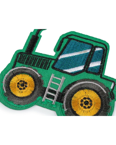 Vasalható varrható matrica traktor - 10 db.