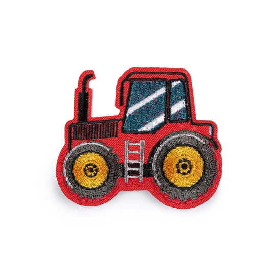 Vasalható varrható matrica traktor - 10 db. | Mimib