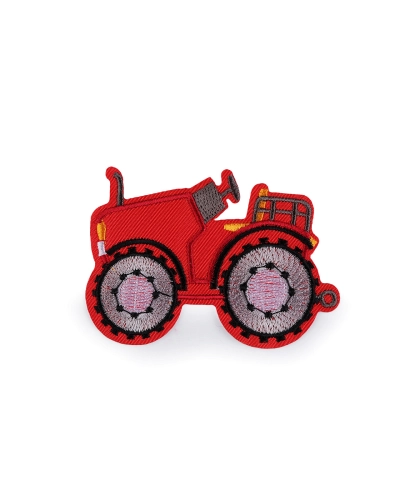 Ruhára vasalható felvarró folt traktor - 10 db. | Mimib