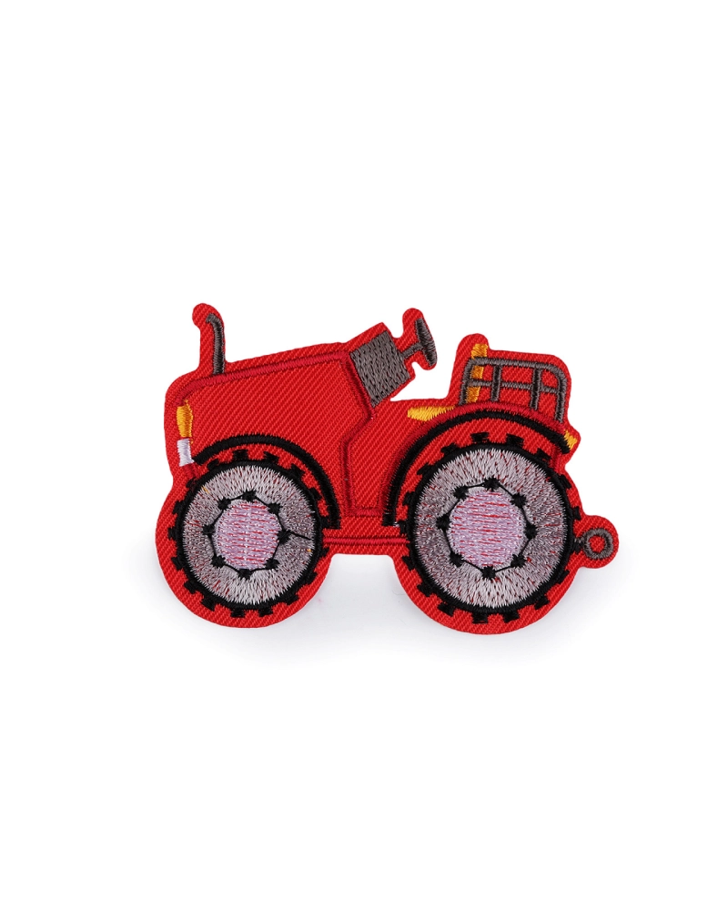 Ruhára vasalható felvarró folt traktor - 10 db. | Mimib