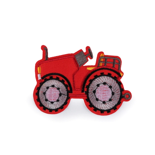 Ruhára vasalható felvarró folt traktor - 10 db. | Mimib