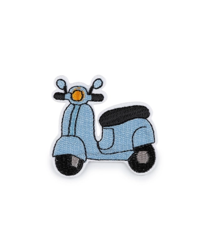 Vasaltható varrható matrica autók, robogó foltok - 10 db. | Mimib