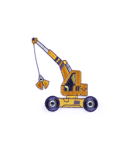 Ruhára vasalható folt traktor, daru, autó, kotrógép, tüzoltók - 10 db. | Mimib