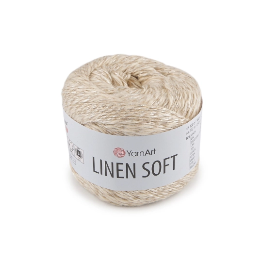 Kötőfonal Linen Soft 100 g - 1 db. | Mimib