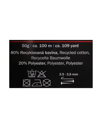 Pamut fonal Re-Cotton 50 g - 1 db. | Mimib