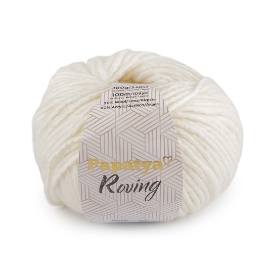 Kötő fonal Papatya Roving 100 g - 1 db. | Mimib