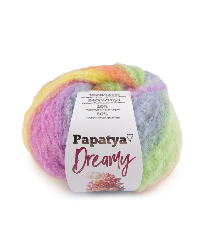 Kötő fonal Papatya Dreamy 100 g - 1 db. | Mimib