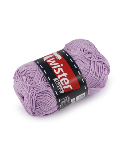 Bavlnená pletacia priadza Twister Ibiza 50 g - 1 ks | Mimib