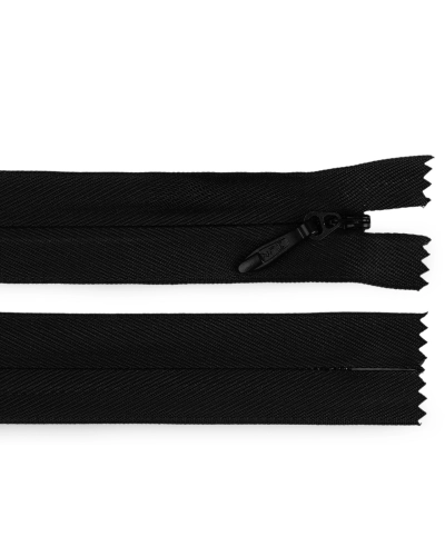 Špirálový zips skrytý No 5 dĺžka 60 cm pevný - 1 ks | Mimib
