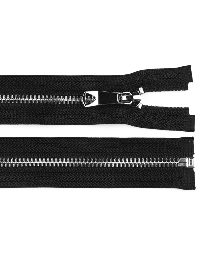Kovový zips No 5 dĺžka 85 cm s ozdobným bežcom - 1 ks | Mimib