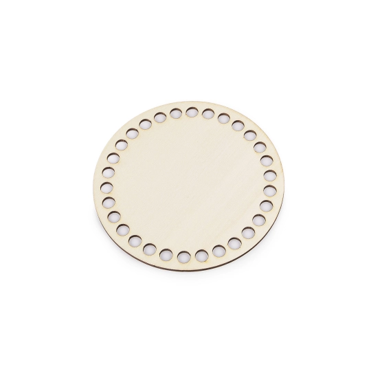 Horgoláshoz / kosárkészítéshez való alj Ø12 cm - 1 db. | Mimib
