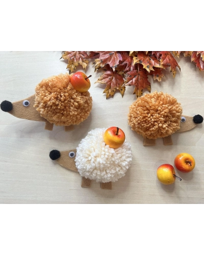 Pom pom készítő készlet 4 db-os - 1 set | Mimib