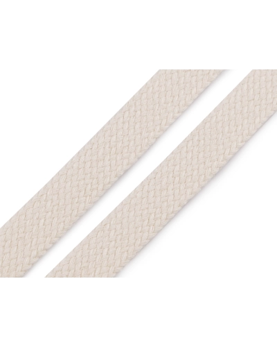 Pamutzsinór lapos / üreges zsinór széles 18 mm - 20 m | Mimib
