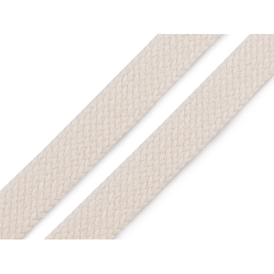 Pamutzsinór lapos / üreges zsinór széles 18 mm - 20 m | Mimib