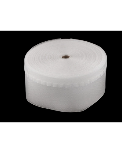 Függönybehúzó ráncoló szalag 10 cm fülekkel - 1 m | Mimib