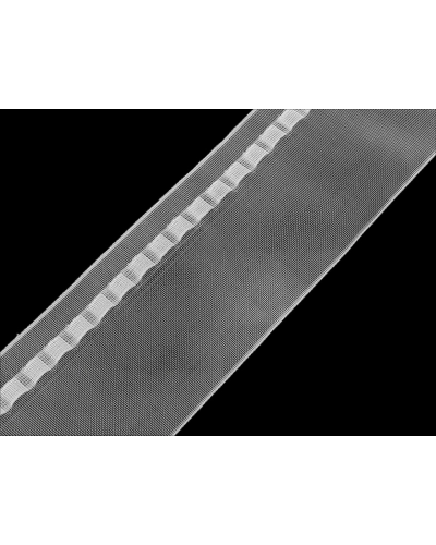 Függönybehúzó ráncoló szalag 10 cm fülekkel - 1 m | Mimib