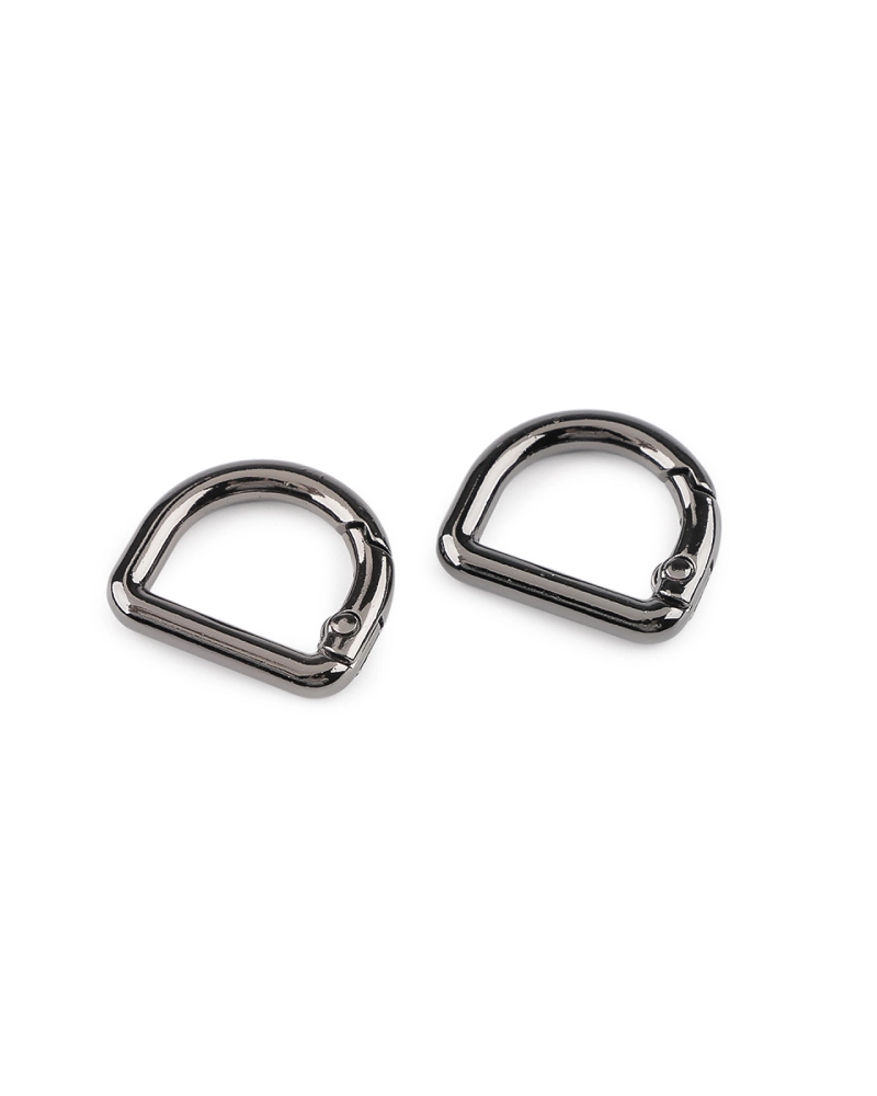 Karabíner D félkarika lyuk 16 mm - 2 db. | Mimib