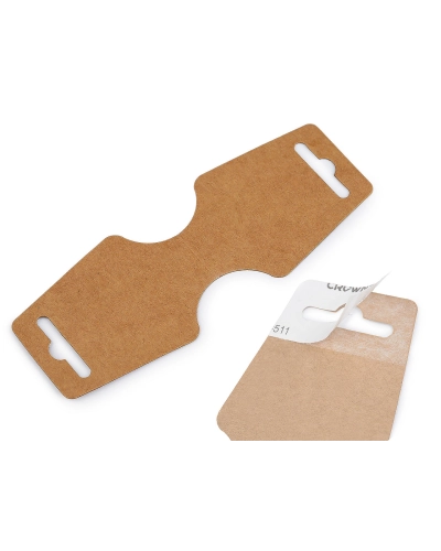 Őntapadós akasztó kártya 55x150 mm papír - 100 db. | Mimib
