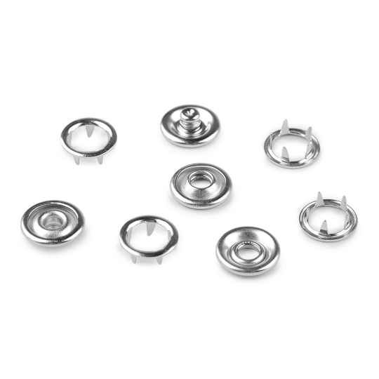 Roland Baby patentgombok Ø11 mm vastag anyagokhoz, laza - 500 szett | Mimib