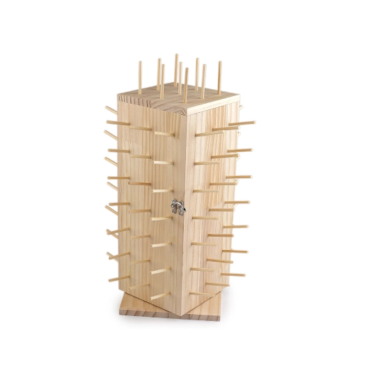 Forgó cérnatartó tárolóhellyel magassága 44 cm orsótartó - 1 db. | Mimib