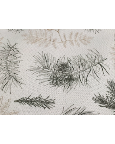 Kétoldalas karácsonyi asztalterítő lurexszel 30x40 cm - 4 db. | Mimib