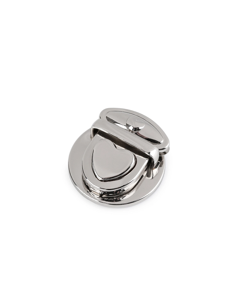 30x32 mm-es szív alakú pénztárcazár szett - 1 szett | Mimib