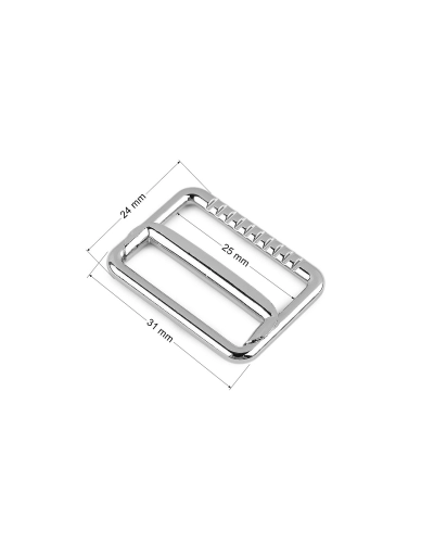Nadrágcsat / állítócsat hevederállító széles 25 mm - 6 db. | Mimib