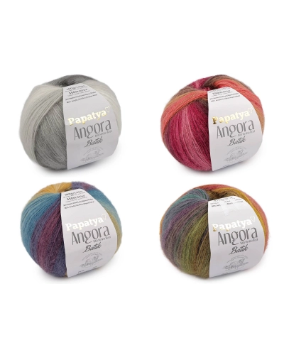 Kötőfonal Papatya Angora Batik 100 g - 1 db. | Mimib
