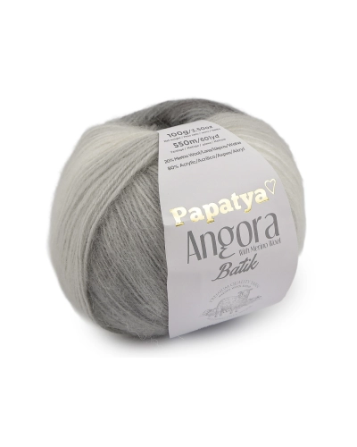 Kötőfonal Papatya Angora Batik 100 g - 1 db. | Mimib