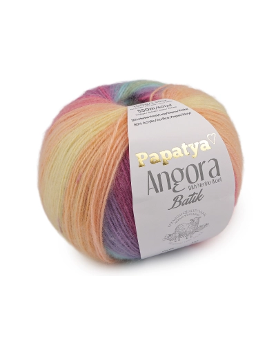 Kötőfonal Papatya Angora Batik 100 g - 1 db. | Mimib