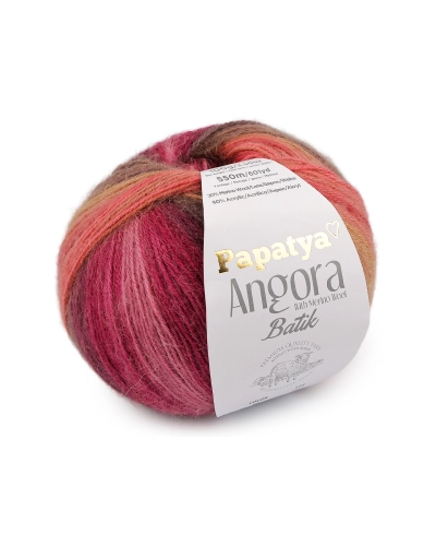 Kötőfonal Papatya Angora Batik 100 g - 1 db. | Mimib
