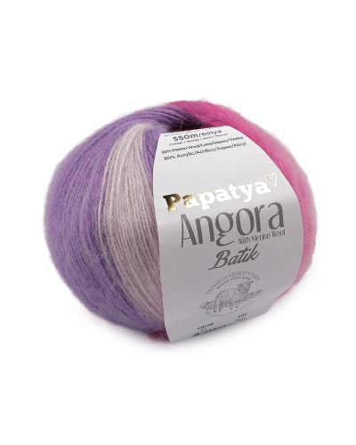 Kötőfonal Papatya Angora Batik 100 g - 1 db. | Mimib