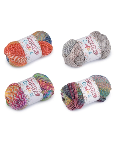 Kötő fonal Papatya Confetti 100 g - 1 db. | Mimib