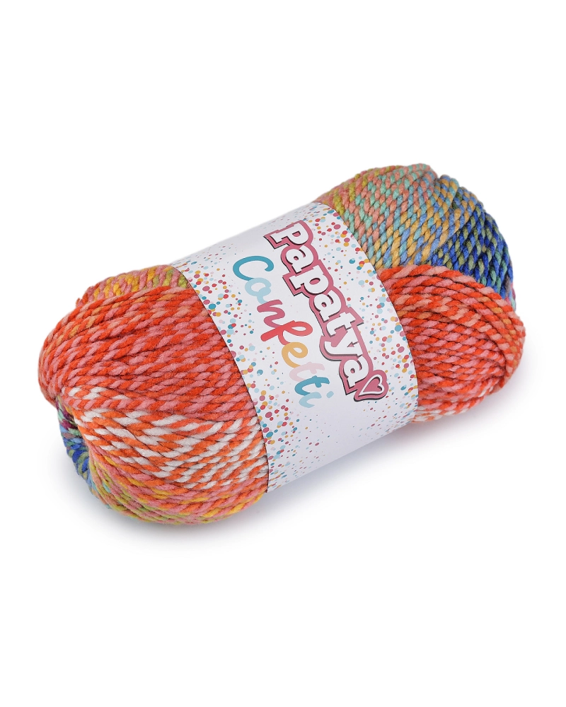 Kötő fonal Papatya Confetti 100 g - 1 db. | Mimib
