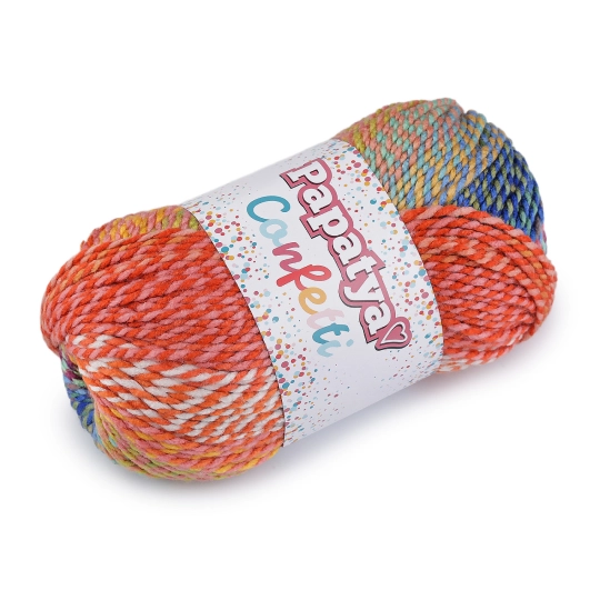 Kötő fonal Papatya Confetti 100 g - 1 db. | Mimib