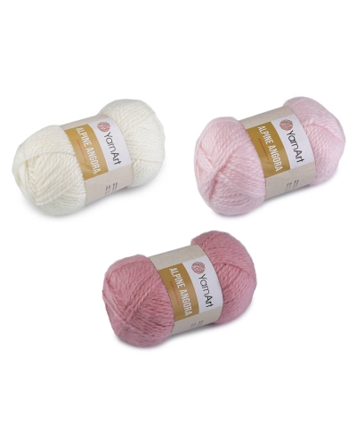 Kötő fonal Alpine Angora 150 g - 1 db. | Mimib