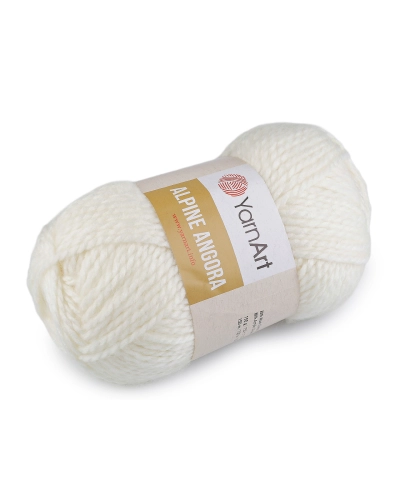 Kötő fonal Alpine Angora 150 g - 1 db. | Mimib
