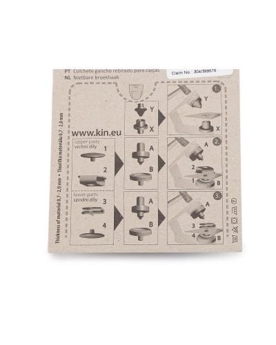 Nadrág kapocs Wuk - 1 card | Mimib