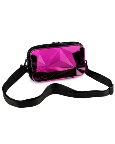 Transparentná škrupinová kabelka / puzdro crossbody 18x11 cm - 1 ks | Mimib