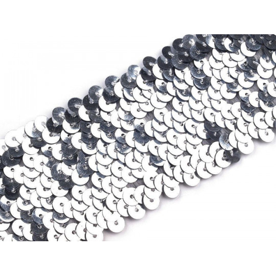 Elasztikus flitter szalag szélessége 45 mm rugalmas bortni | Mimib